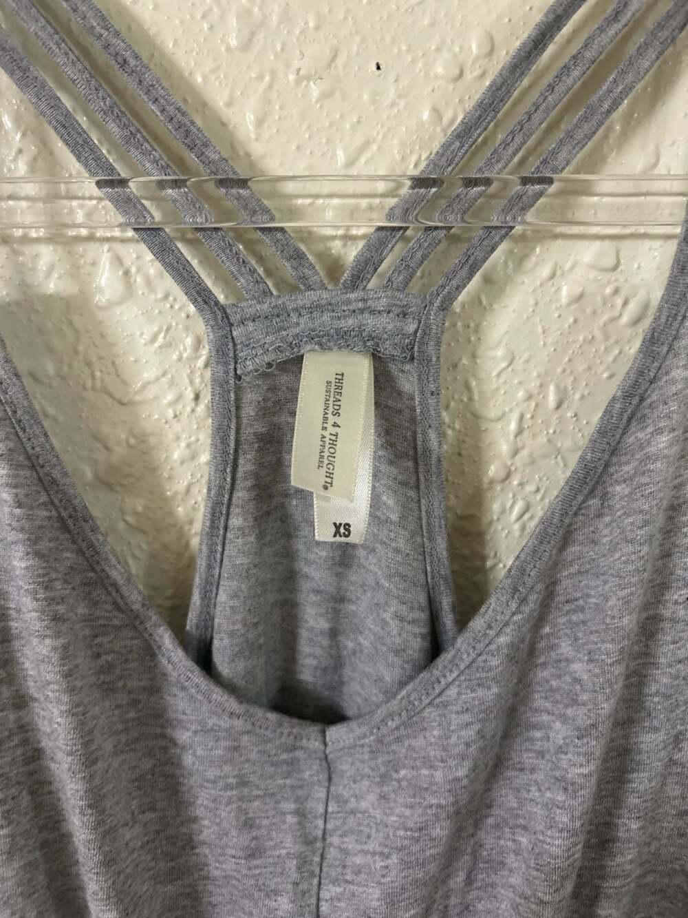 Threads 4 Thought Gray Strappy High-Low Midi Dress - Picture 2 of 7